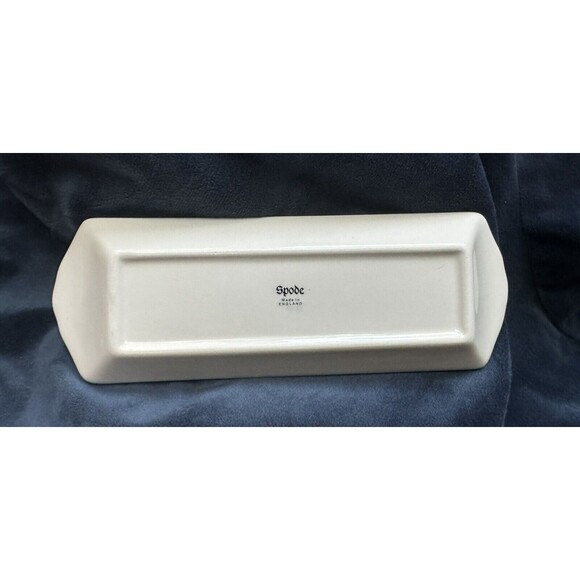 Spode Archive Collection Love Tray England Cranberry 9” Mints/Trinkets Porcelain - Picture 3 of 6